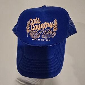 Cats Country Blue Trucker Hat
